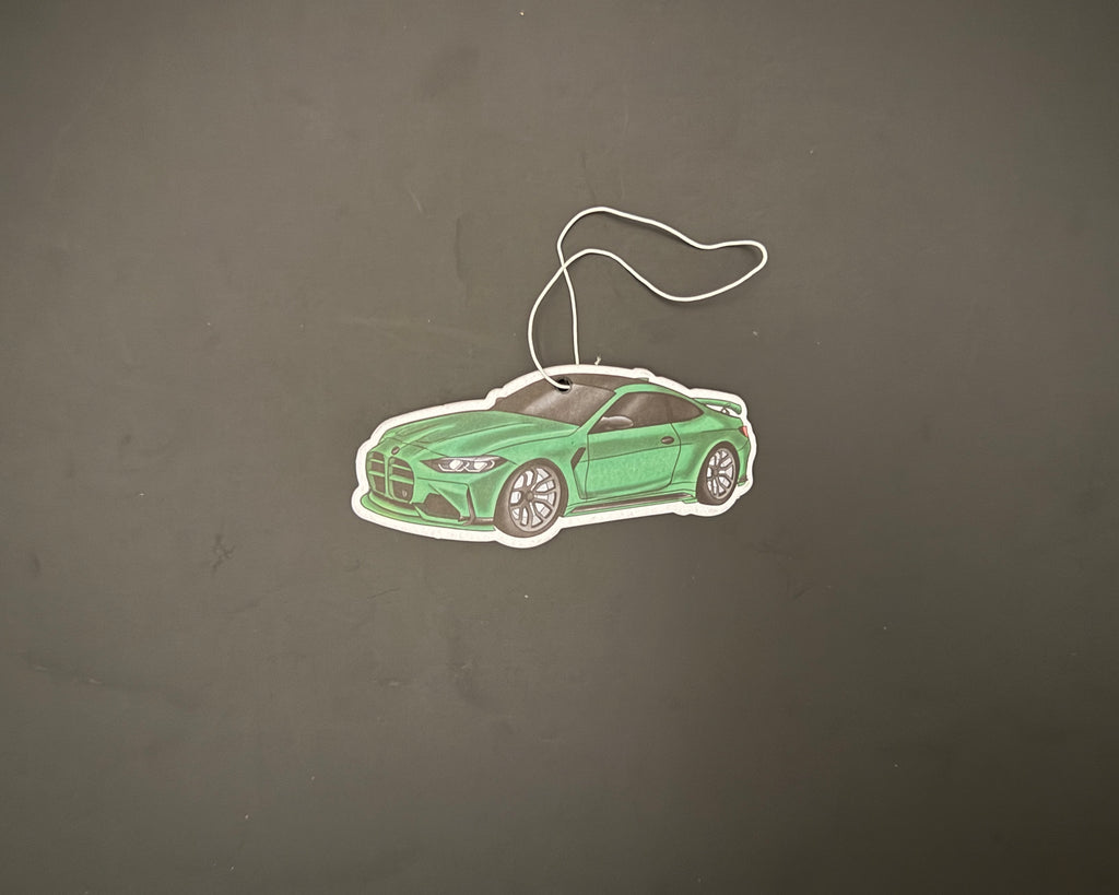 BMW M4 G82 Grün Duftbaum