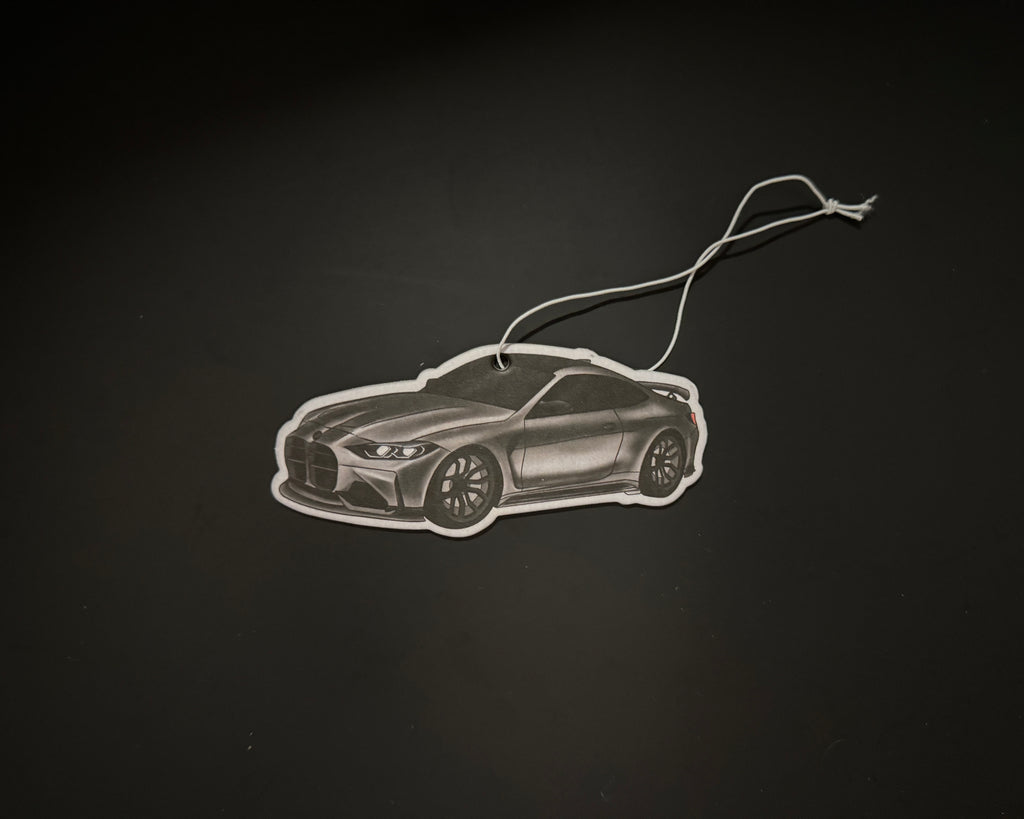 BMW M4 G82 Schwarz Duftbaum