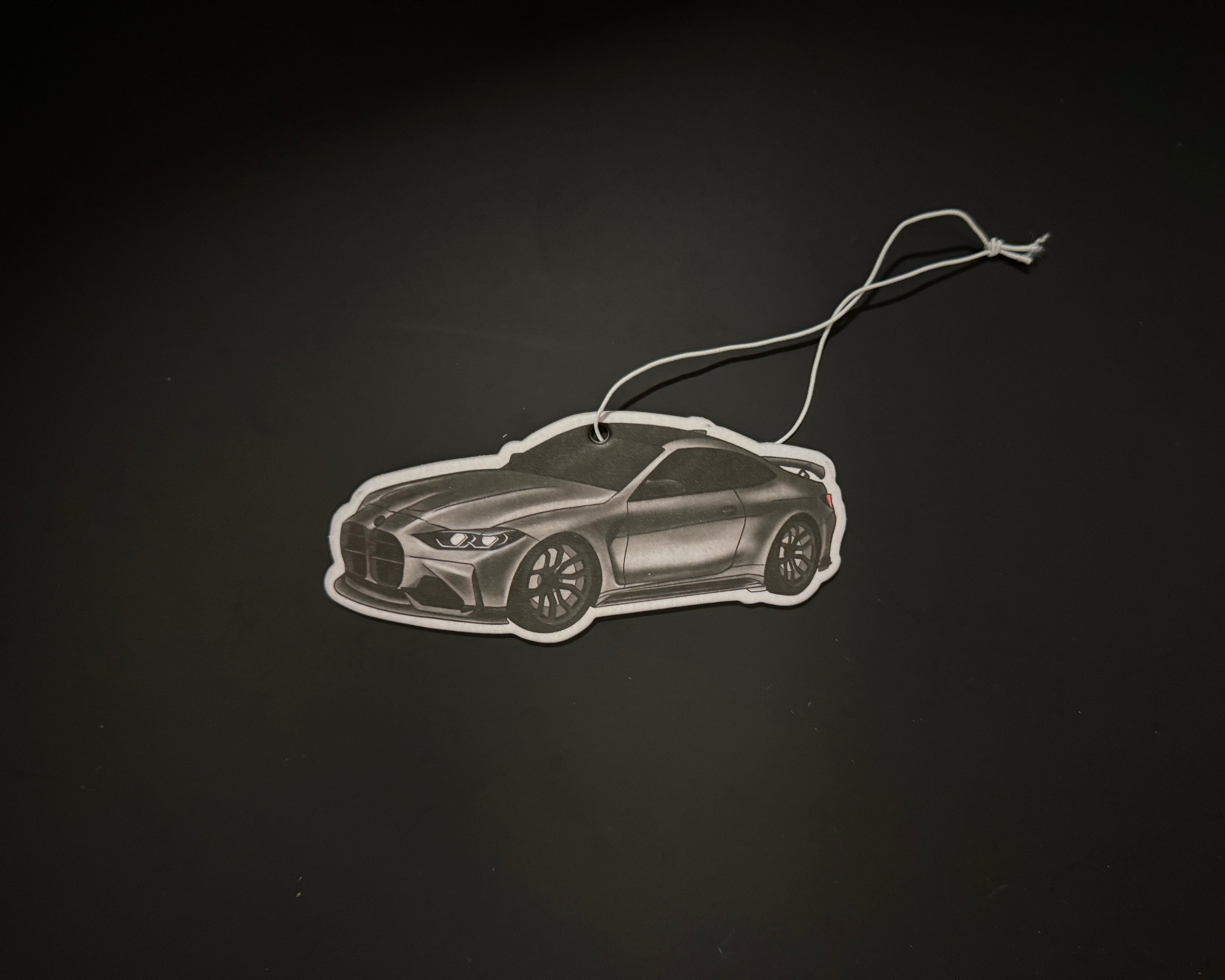 BMW M4 G82 Schwarz Duftbaum