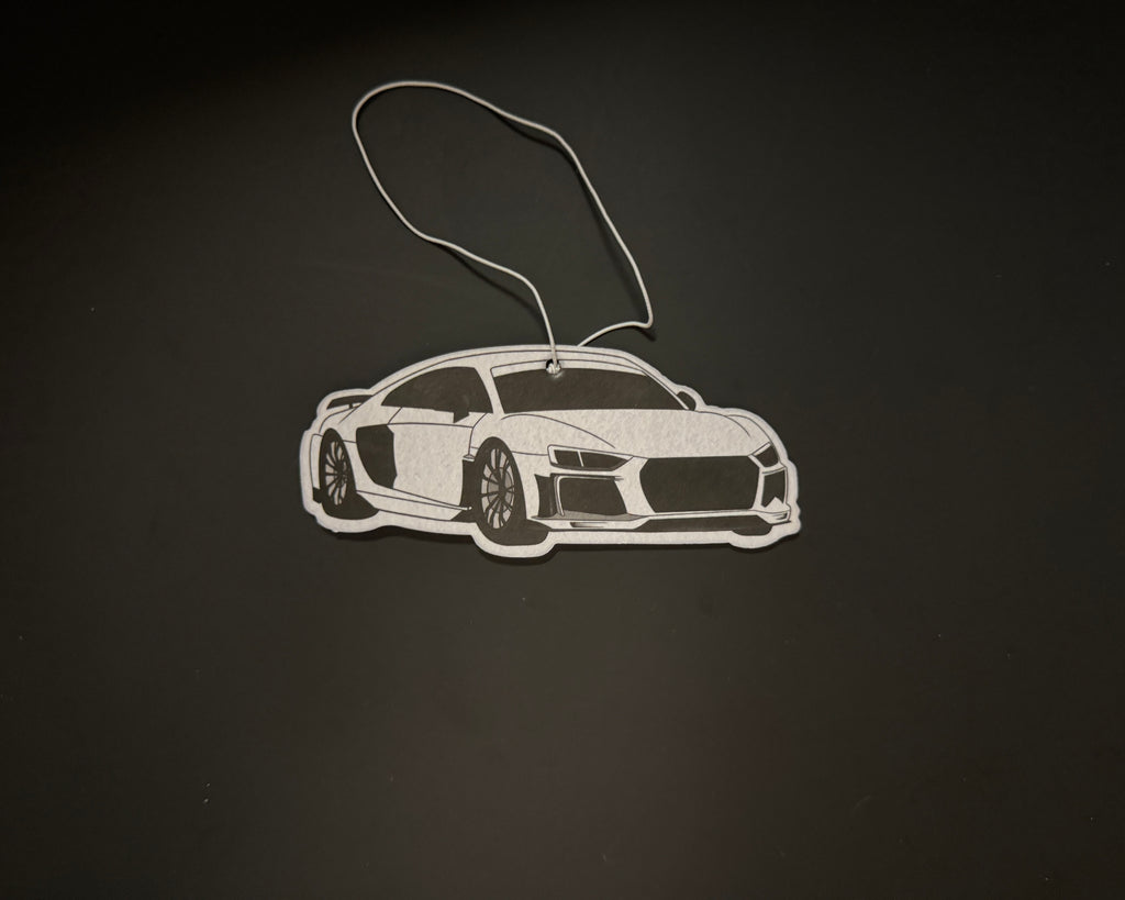 Audi R8 Weiß Duftbaum