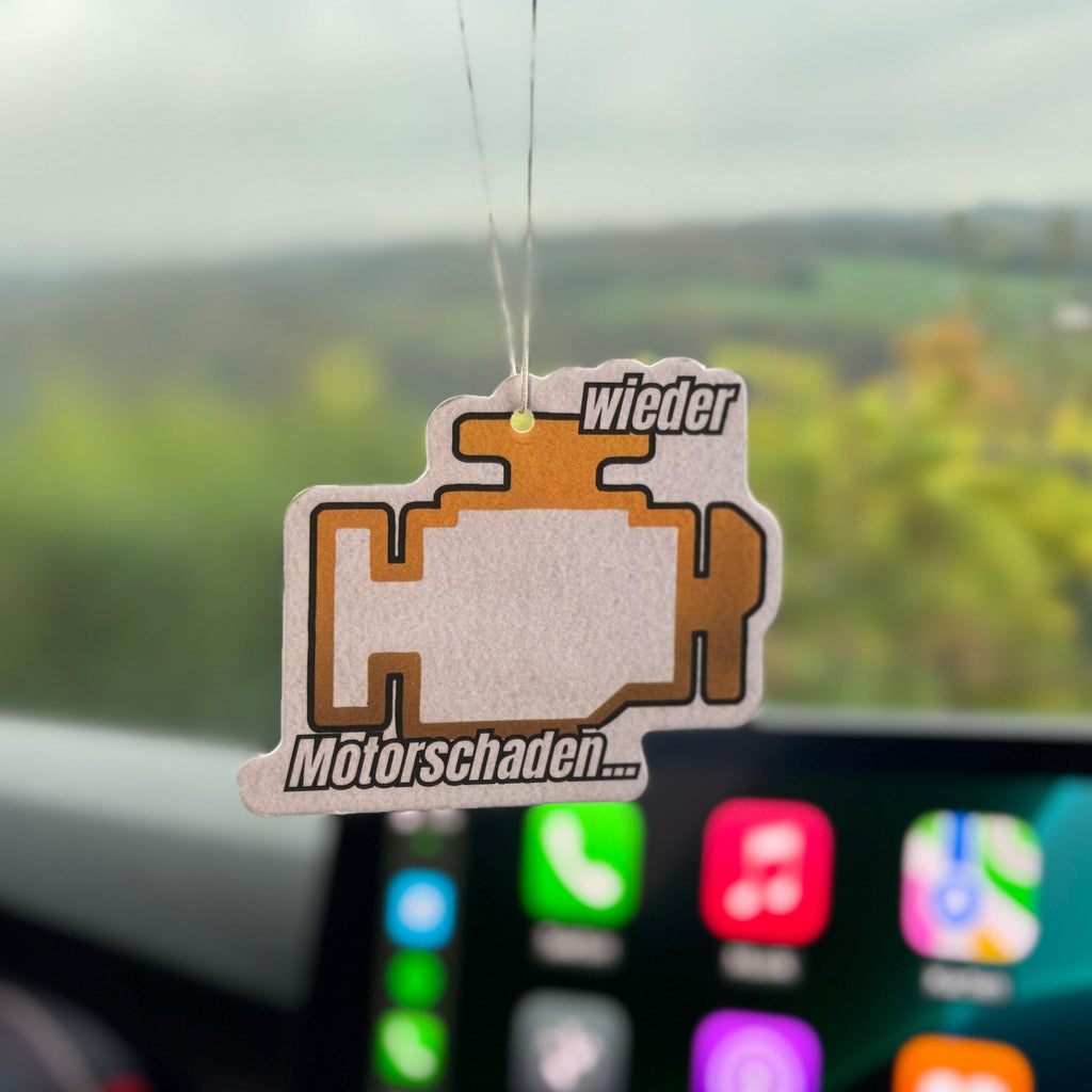 Wieder Motorschaden... Duftbaum