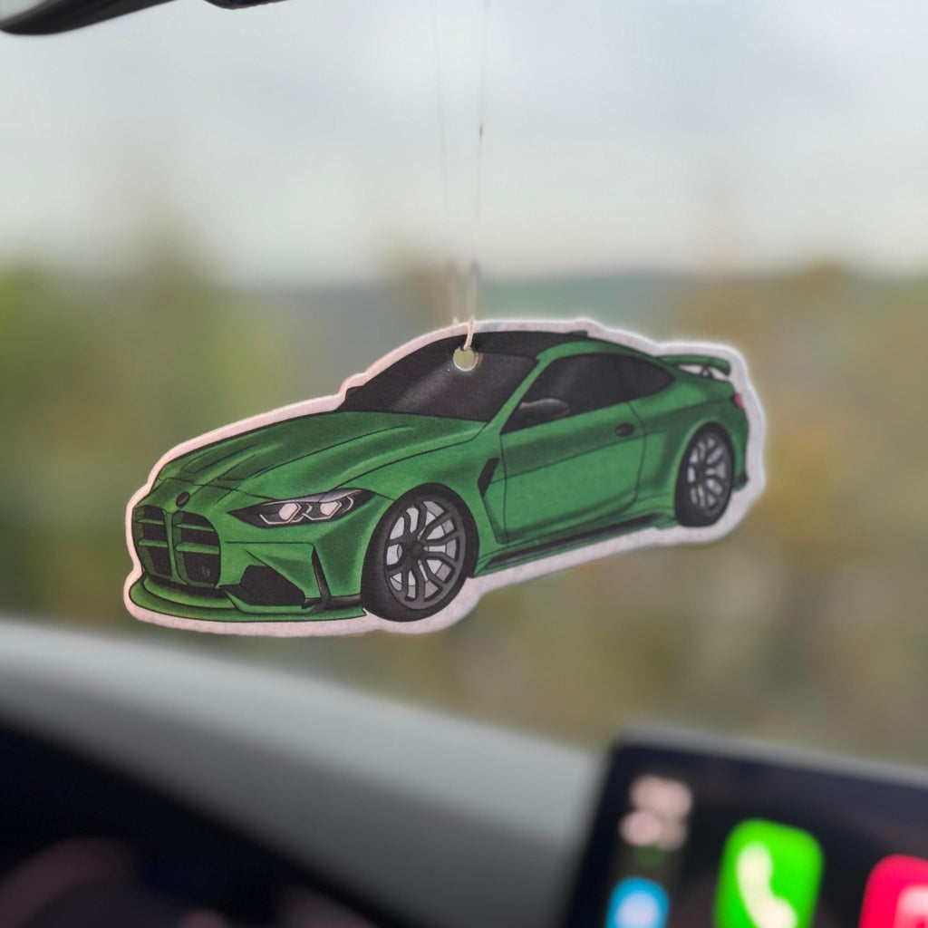BMW M4 G82 Grün Duftbaum