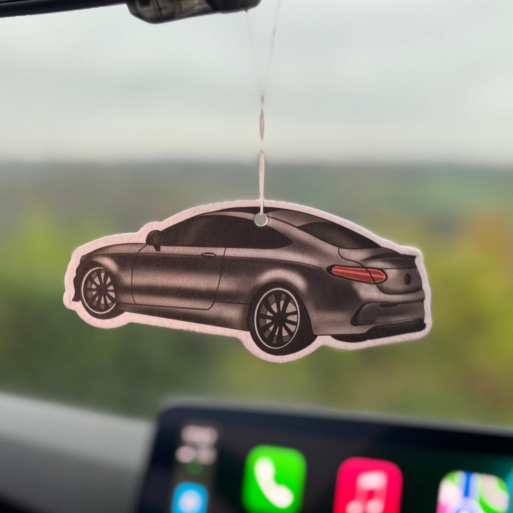 Mercedes C-Coupe Schwarz Duftbaum